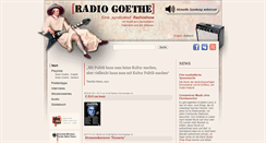 Desktop Screenshot of de.radiogoethe.org